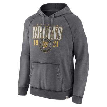 Boston Bruins мъжки суитшърт с качулка A/LS Hoodie grey