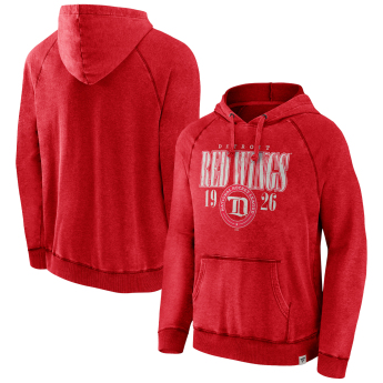 Detroit Red Wings мъжки суитшърт с качулка A/LS Hoodie red