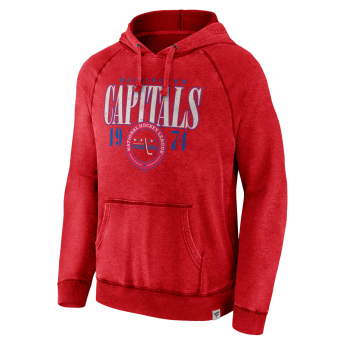 Washington Capitals мъжки суитшърт с качулка A/LS Hoodie red