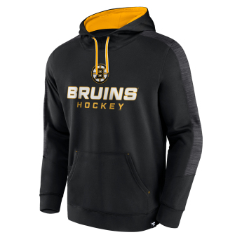 Boston Bruins мъжки суитшърт с качулка Poly Fleece POH black