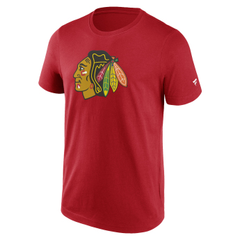 Chicago Blackhawks мъжка тениска Primary Logo Graphic T-Shirt red