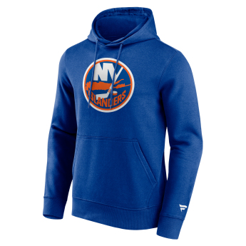 New York Islanders мъжки суитшърт с качулка Primary Logo Graphic Hoodie blue