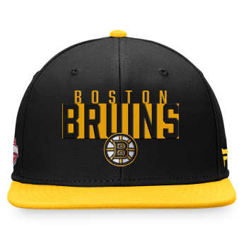 Boston Bruins шапка с козирка flat Fundamental Color Blocked Snapback
