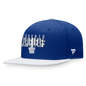 Toronto Maple Leafs шапка с козирка flat Fundamental Color Blocked Snapback