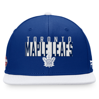 Toronto Maple Leafs шапка с козирка flat Fundamental Color Blocked Snapback