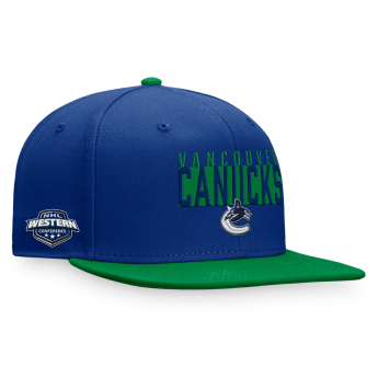 Vancouver Canucks шапка с козирка flat Fundamental Color Blocked Snapback