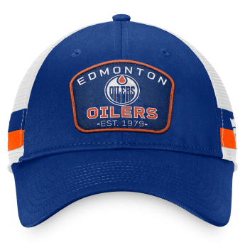 Edmonton Oilers баскетболна шапка с козирка Fundamental Structured Trucker
