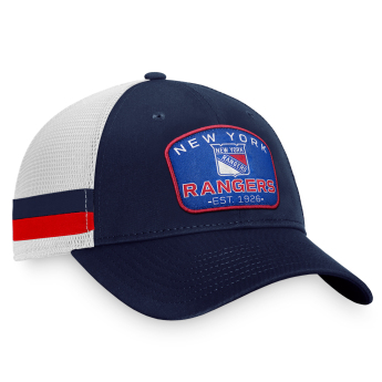 New York Rangers баскетболна шапка с козирка Fundamental Structured Trucker