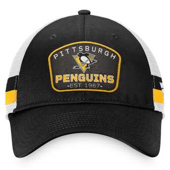 Pittsburgh Penguins баскетболна шапка с козирка Fundamental Structured Trucker