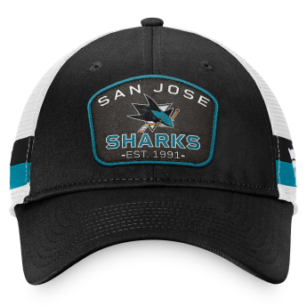 San Jose Sharks баскетболна шапка с козирка Fundamental Structured Trucker