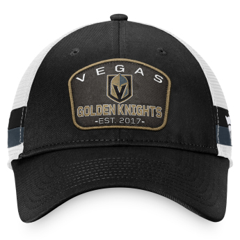 Vegas Golden Knights баскетболна шапка с козирка Fundamental Structured Trucker