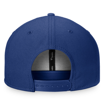 Edmonton Oilers шапка с козирка flat Core Snapback blue