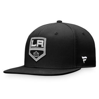 Los Angeles Kings шапка с козирка flat Core Snapback black