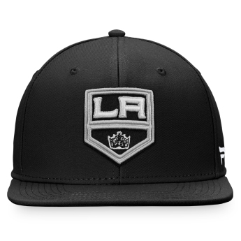 Los Angeles Kings шапка с козирка flat Core Snapback black