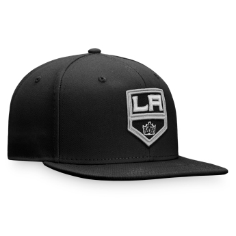 Los Angeles Kings шапка с козирка flat Core Snapback black