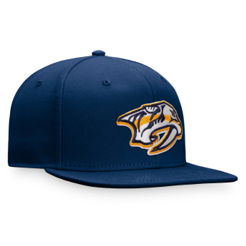 Nashville Predators шапка с козирка flat Core Snapback blue