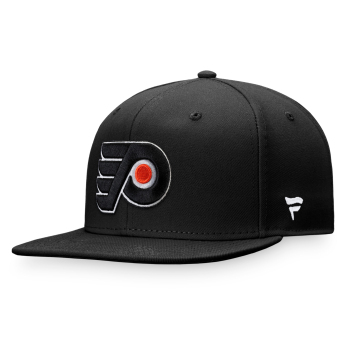 Philadelphia Flyers шапка с козирка flat Core Snapback black
