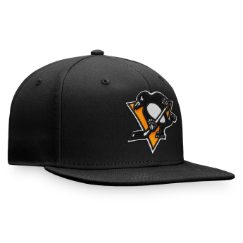 Pittsburgh Penguins шапка с козирка flat Core Snapback black