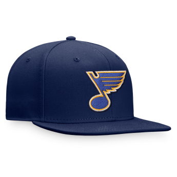 St. Louis Blues шапка с козирка flat Core Snapback blue
