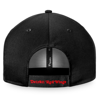 Detroit Red Wings баскетболна шапка с козирка Core Structured Adjustable