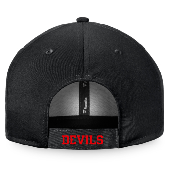 New Jersey Devils баскетболна шапка с козирка Core Structured Adjustable