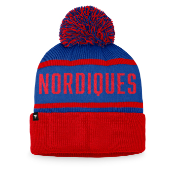 Quebec Nordiques зимна шапка Heritage Beanie Cuff with Pom