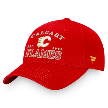 Calgary Flames баскетболна шапка с козирка Heritage Unstructured Adjustable