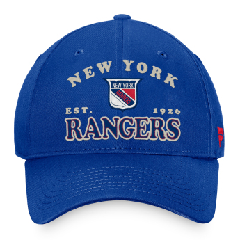 New York Rangers баскетболна шапка с козирка Heritage Unstructured Adjustable