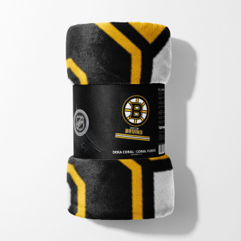 Boston Bruins поларено одеяло Essential 150x200 cm