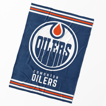 Edmonton Oilers поларено одеяло Essential 150x200 cm