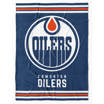Edmonton Oilers поларено одеяло Essential 150x200 cm