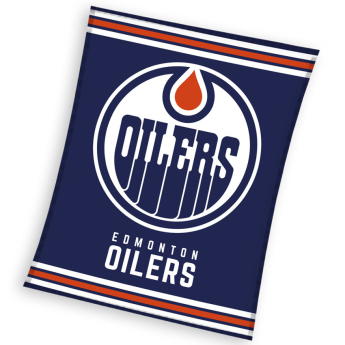 Edmonton Oilers поларено одеяло Essential 150x200 cm