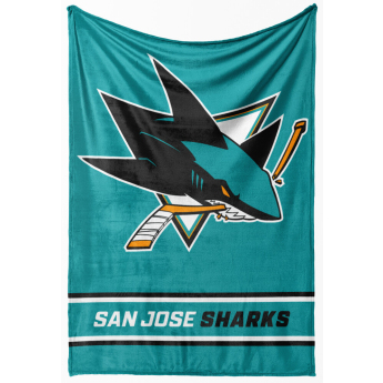 San Jose Sharks поларено одеяло Essential 150x200 cm