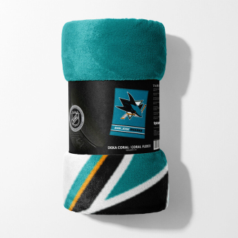 San Jose Sharks поларено одеяло Essential 150x200 cm