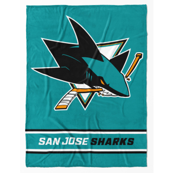 San Jose Sharks поларено одеяло Essential 150x200 cm