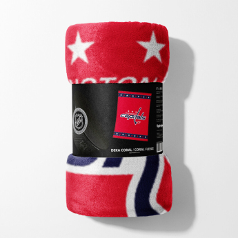 Washington Capitals поларено одеяло Essential 150x200 cm