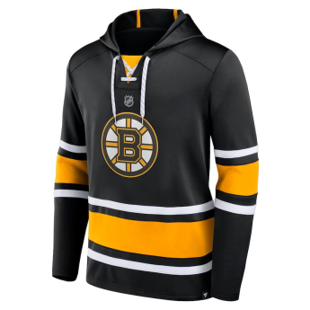 Boston Bruins мъжки суитшърт с качулка Pastrňák Name & Number Lace-Up Pullover Hoodie