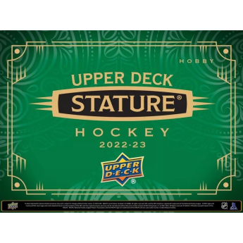NHL кутии хокей карти NHL 2022-23 Upper Deck Stature Hobby Box