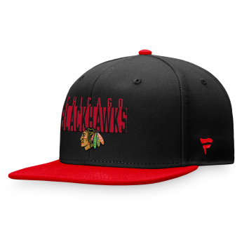 Chicago Blackhawks шапка с козирка flat Fundamental Color Blocked Snapback