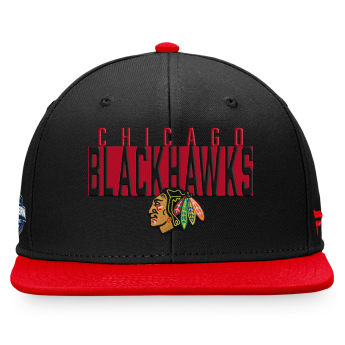 Chicago Blackhawks шапка с козирка flat Fundamental Color Blocked Snapback