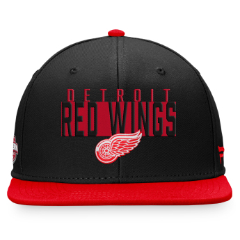 Detroit Red Wings шапка с козирка flat Fundamental Color Blocked Snapback