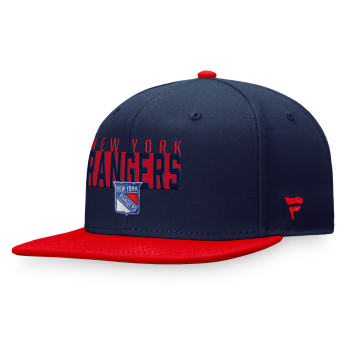 New York Rangers шапка с козирка flat Fundamental Color Blocked Snapback