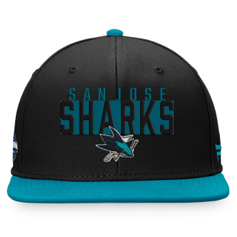 San Jose Sharks шапка с козирка flat Fundamental Color Blocked Snapback