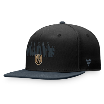 Vegas Golden Knights шапка с козирка flat Fundamental Color Blocked Snapback
