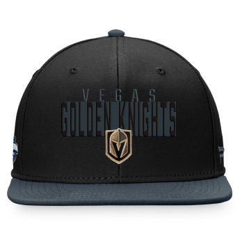 Vegas Golden Knights шапка с козирка flat Fundamental Color Blocked Snapback