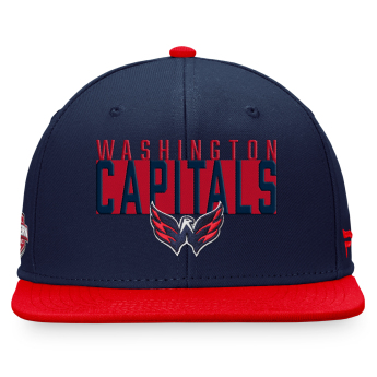 Washington Capitals шапка с козирка flat Fundamental Color Blocked Snapback