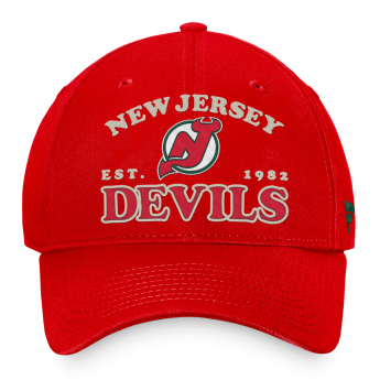 New Jersey Devils баскетболна шапка с козирка Heritage Unstructured Adjustable