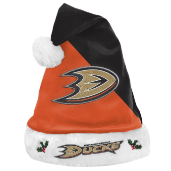 Anaheim Ducks зимна шапка FOCO Colorblock Santa Hat