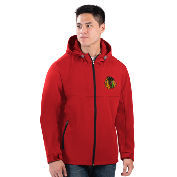 Chicago Blackhawks мъжко яке с качулка Hot Softshell Jacket