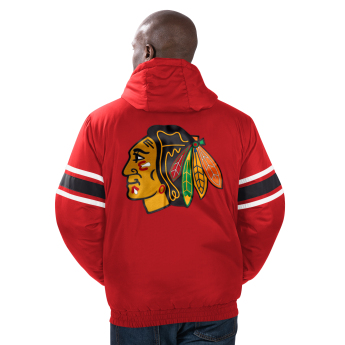Chicago Blackhawks мъжко яке с качулка Tight End Winter Jacket